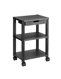 Βάση για εκτυπωτή 3 επιπέδων με συρτάρι αποθήκευσης Υ62,20.x42,80x30,50εκ