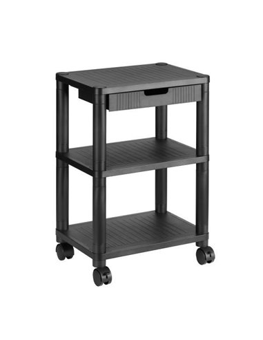 Βάση για εκτυπωτή 3 επιπέδων με συρτάρι αποθήκευσης Υ62,20.x42,80x30,50εκ