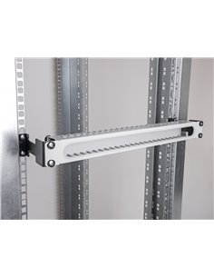 DELOCK αντάπτορας επέκτασης βάθους για rack 67272, έως 10cm, 1U, μαύρο