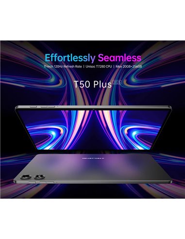 TECLAST tablet T50 Plus 2025, 11", 8/256GB, 4G, Android 15, 8000mAh, γκρι