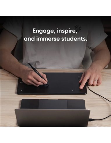 XP-PEN ταμπλέτα σχεδίασης με γραφίδα Deco 01 V3, 254x158.7mm, μαύρο