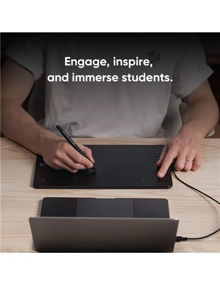 XP-PEN ταμπλέτα σχεδίασης με γραφίδα Deco 01 V3, 254x158.7mm, μαύρο