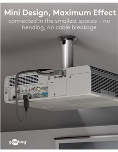 GOOBAY αντάπτορας DisplayPort 77130, 8K/144Hz, γωνιακός, μαύρος