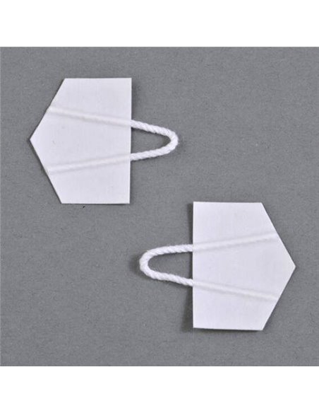 Κρεμασταράκια χάρτινα 2,4x3,1εκ. (1000τεμ.)