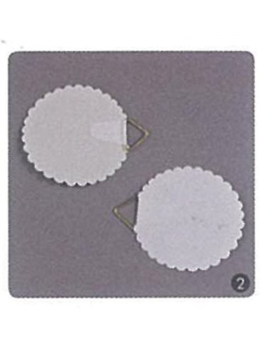 Κρεμασταράκι υφασμάτινο με διάμετρο 45χιλ. (1000τεμ.)