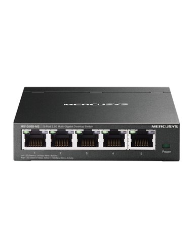 MERCUSYS desktop switch MS105GS-M2, 5x 2.5Gbps θύρες, UN/1.0