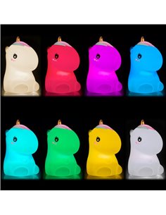 GOOBAY LED φωτιστικό νυκτός μονόκερος 61649, RGB, επαναφορτιζόμενο, λευκό