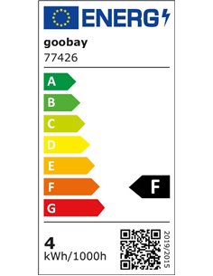 GOOBAY LED λάμπα bulb ψυγείου 77426, E14, 3.5W, 3000K, 350lm