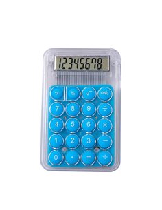 Κομπιουτεράκι τσέπης 8 ψηφίων γαλάζιο 8,6x5.5εκ.