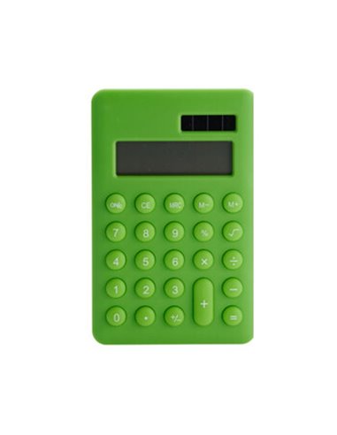 Κομπιουτεράκι 12 ψηφίων λαχανί 10x6,6x1,1εκ.