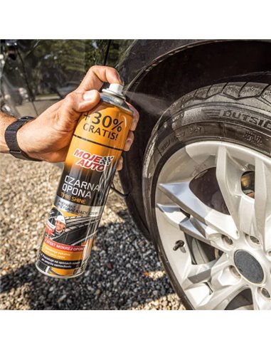 MOJE AUTO γυαλιστικό σπρέι ελαστικών 19-022, 520ml