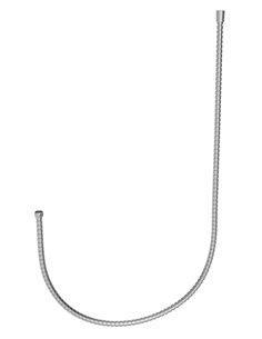 BRUNO σπιράλ ντους BRN-0244, ανοξείδωτο ατσάλι, 1.5m, ασημί