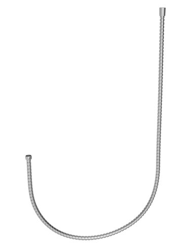 BRUNO σπιράλ ντους BRN-0244, ανοξείδωτο ατσάλι, 1.5m, ασημί