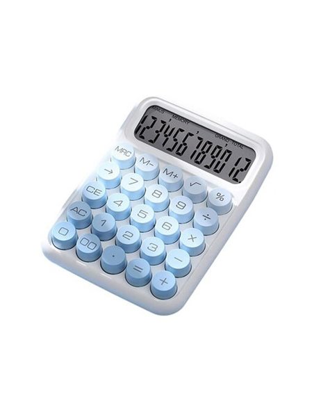 Κομπιουτεράκι 12 ψηφίων γαλάζιο 16x12εκ.