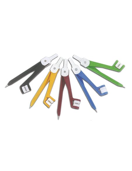 Ark διαβήτης σχολικός με μολύβι κοκτέηλ χρωμάτων