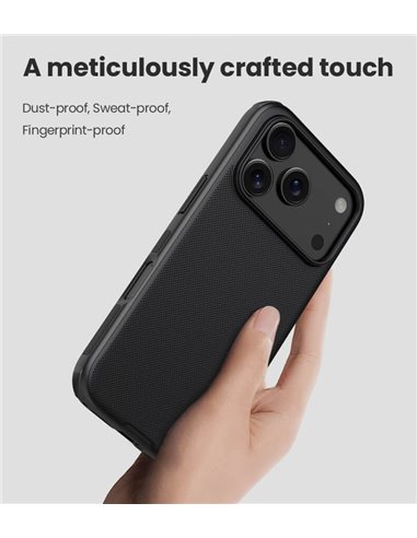 NILLKIN θήκη Super Frosted Shield Pro για Apple iPhone 17 Pro Max, γκρι