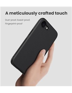 NILLKIN θήκη Super Frosted Shield Pro για Apple iPhone 16e, μαύρη