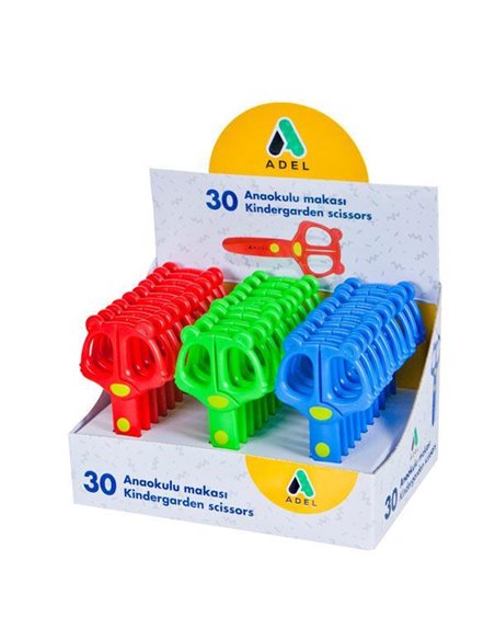 Adel ψαλίδι παιδικό πλαστικό 12εκ.