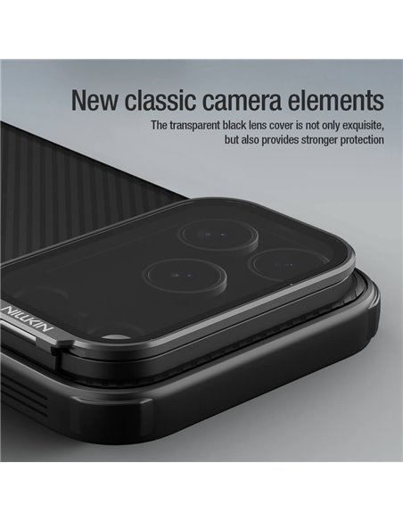 NILLKIN θήκη CamShield Prop για Apple iPhone 17 Pro, μαύρη