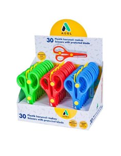 Adel ψαλίδι ανοξείδωτο με ασφάλεια