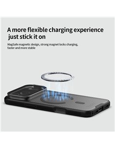 NILLKIN θήκη CamShield Prop Magnetic για Apple iPhone 17 Pro Max, διάφανη/μαύρη