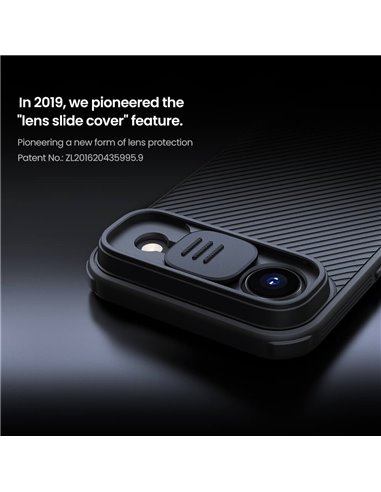 NILLKIN θήκη CamShield Pro για Apple iPhone 17 Air, μαύρη