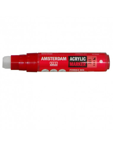 Talens amsterdam marker 315 pyrrole red large