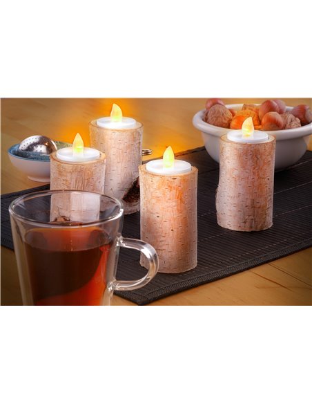 GOOBAY σετ LED φωτιστικά ρεσώ 77752, 2500K, IP20, 4τμχ