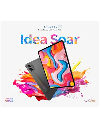 TECLAST tablet ArtPad Air, 11", 8/128GB, 4G, Android 15, 8000mAh, γκρι