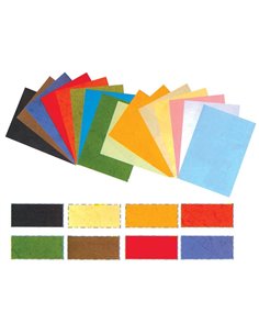 Εξώφυλλο βιβλιοδεσίας γκοφρέ καφέ Α4 250γρ. (100τεμ)