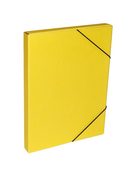 Next κουτί με λάστιχο classic κίτρινο Υ33.5x25x3εκ.