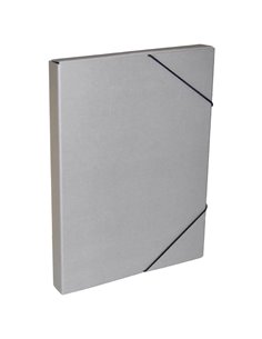 Next κουτί με λάστιχο classic γκρι Υ33.5x25x3εκ.