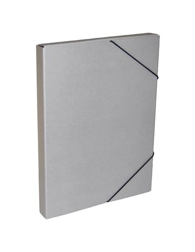 Next κουτί με λάστιχο classic γκρι Υ33.5x25x3εκ.