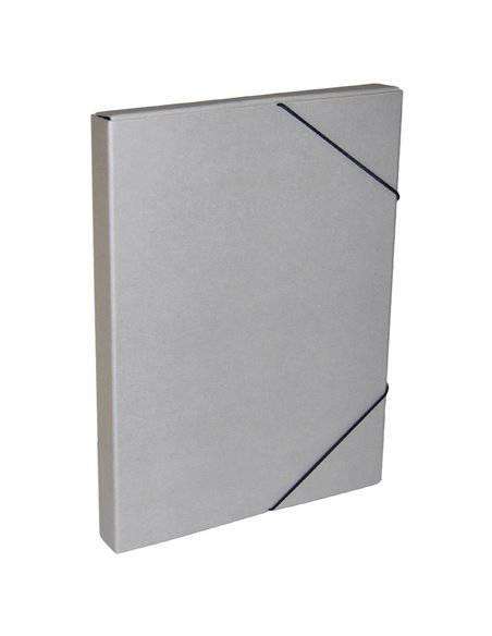 Next κουτί με λάστιχο classic γκρι Υ33.5x25x3εκ.