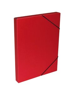 Next κουτί με λάστιχο classic κόκκινο Υ33.5x25x3εκ.