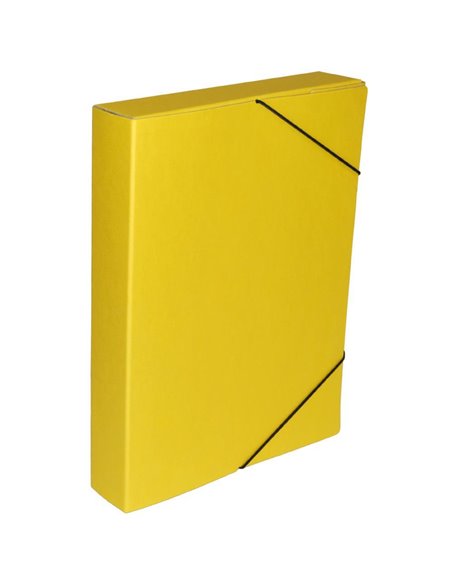 Next κουτί με λάστιχο classic κίτρινο Υ33.5x25x5εκ.
