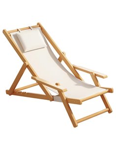 Σεζλονγκ Nextdeco μπαμπού Υ67-89x108x52εκ