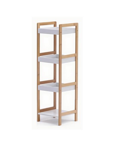 Ραφιέρα 4 επιπέδων Nextdeco μπαμπού Υ98x35x30εκ