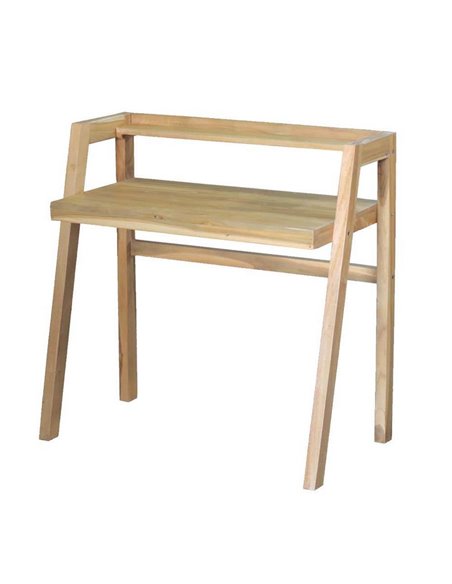 Γραφείο Nextdeco ανακυκλωμένο ξύλο teak Υ100x100x50εκ.