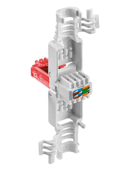 GOOBAY βύσμα RJ45 CAT 6 UTP 44738, tool-free, λευκό