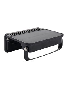 POWERTECH LED ηλιακό φωτιστικό PT-1517 με αισθητήρα κίνησης, 8W, 1800mAh, μαύρο