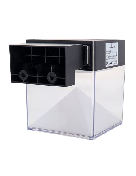 POWERTECH LED ηλιακό φωτιστικό PT-1519 με αισθητήρα κίνησης, 4W, 2000mAh, μαύρο