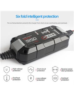 BYGD φορτιστής & συντηρητής μπαταρίας αυτοκινήτου F3500, 6-12V/3.5A