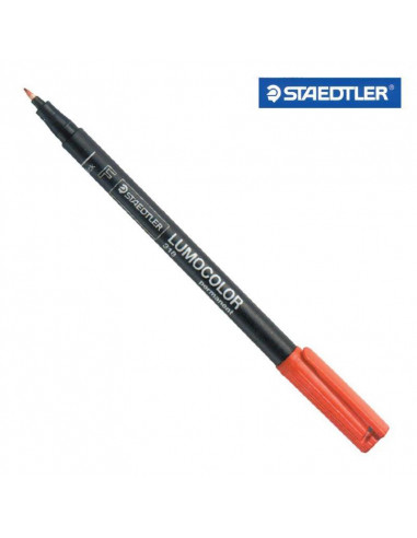 Staedtler lumocolor κόκκινο F 0.6mm.