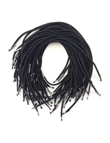 Λάστιχα μαύρα με μεταλλικούς ακροδέκτες  25εκ.