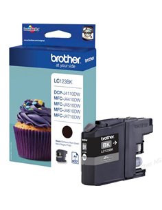 Ink Brother LC-123BK Black - 0,6k