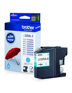 Ink Brother LC-225XLC Cyan HC - 1,2k