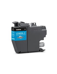 Brother Ink Cartridge LC422XLC High Capacity LC-422XLC cyan