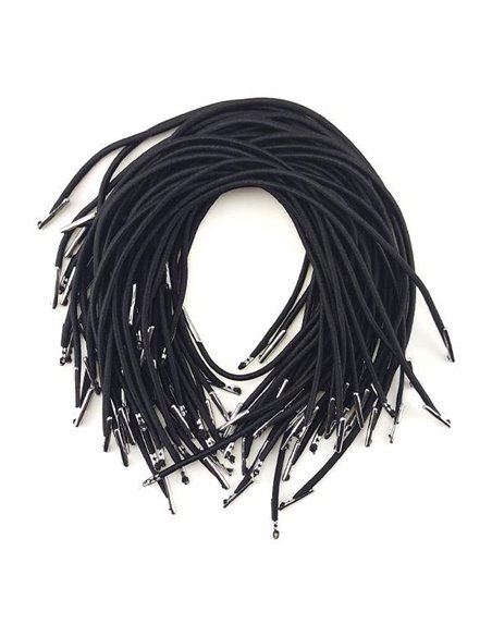 Λάστιχα μαύρα με μεταλλικούς ακροδέκτες  40εκ.