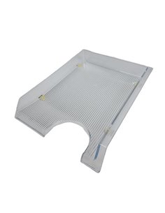 Leitz δίσκος εγγράφων διάφανος από plexi glass Υ32,5x10,5x29,5εκ.